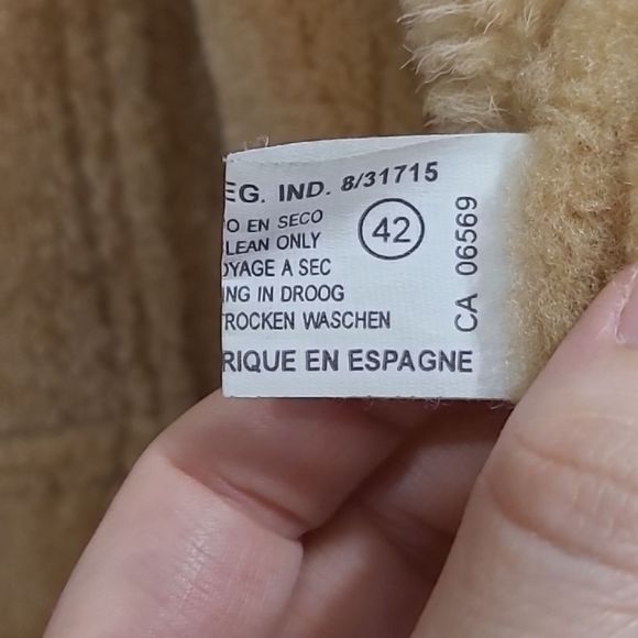 Vintage Torras light brown natural leather jacket 42 - Picture 9 of 15